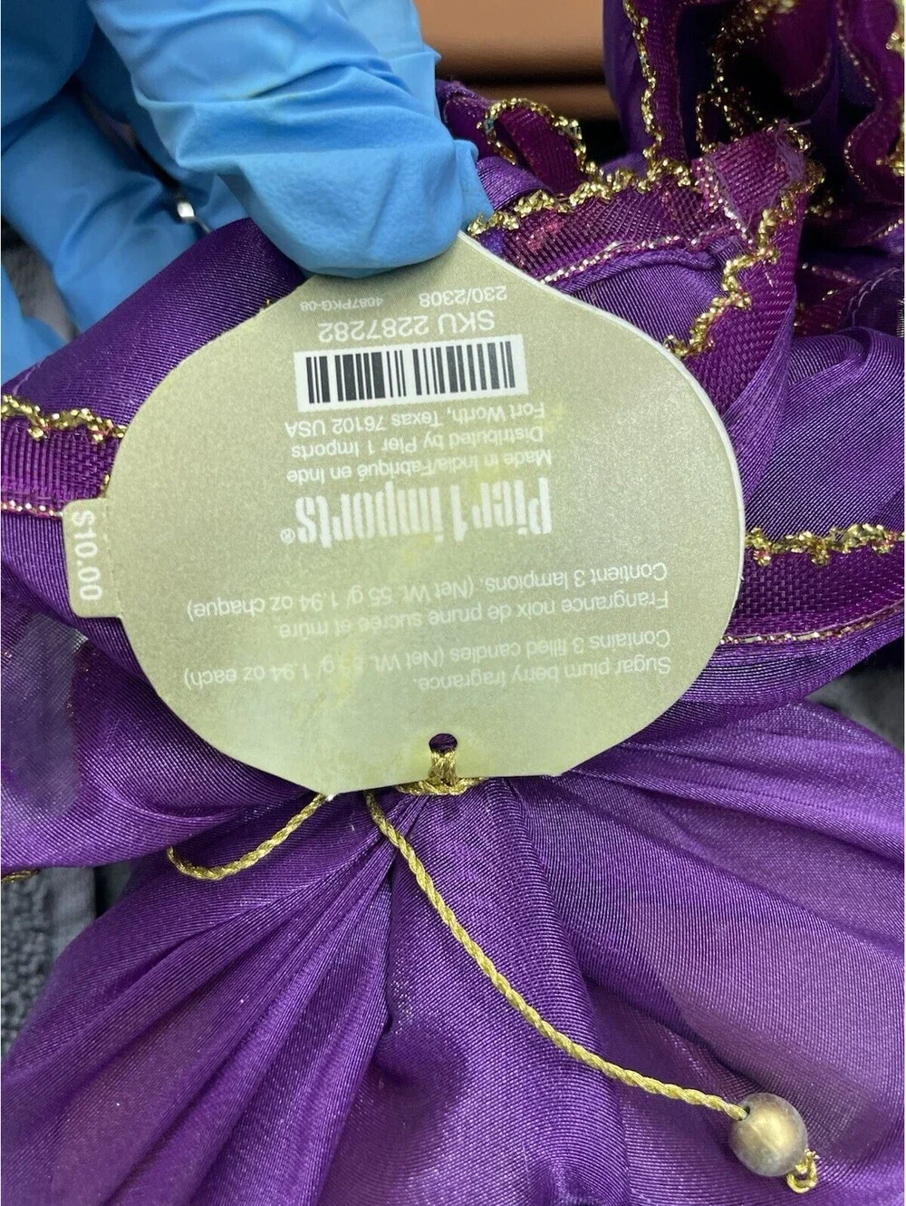 Pier 1 Imports Sugar Plum Berry Candle Gift Set